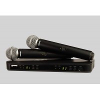 Shure BLX288/SM58 Dual Channel Handheld UHF wireless Microphone System
