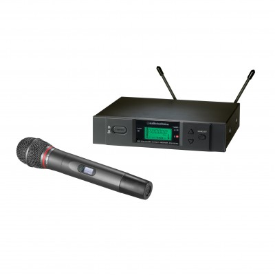 Audio Technica ATW-3141B True Diversity UHF Handheld Wireless Microphone System