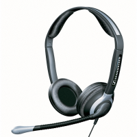 Sennheiser HME 43-K is a pilot's headset with closed headphones and Ultra Noise Cancelling Microphone for use in Airline Jets and Business Jets.