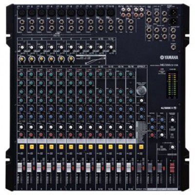 Yamaha MG-166CX-USB 16-Channels Professional Audio Mixer