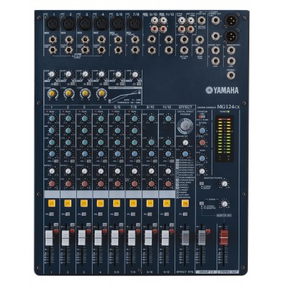 Yamaha MG-124CX 12-Channels Professional Audio Mixer