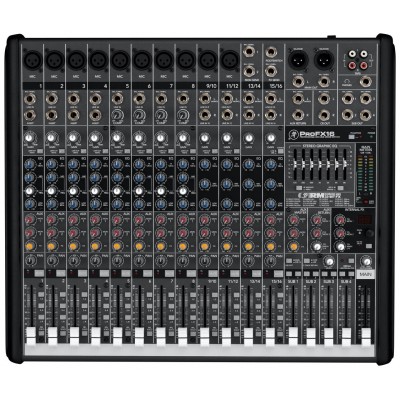 Mackie PROFX16 16 Channel Professional Effect Mixer with USB input