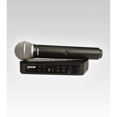 Shure BLX24/PG58 Handheld Entry-level UHF Wireless Microphone System