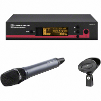 Sennheiser EW-165G3 Top-of-the-line Condenser Microphone Capsule True Diversity UHF Wireless Handheld Microphone System